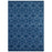 Frame Transitional Moroccan Trellis 5x8 Area Rug 1130B-58