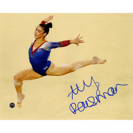 Aly Raisman Signed In Air 8x10 Photo