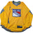 New York Rangers Yellow Issued Shield Practice Jersey (Size 56)