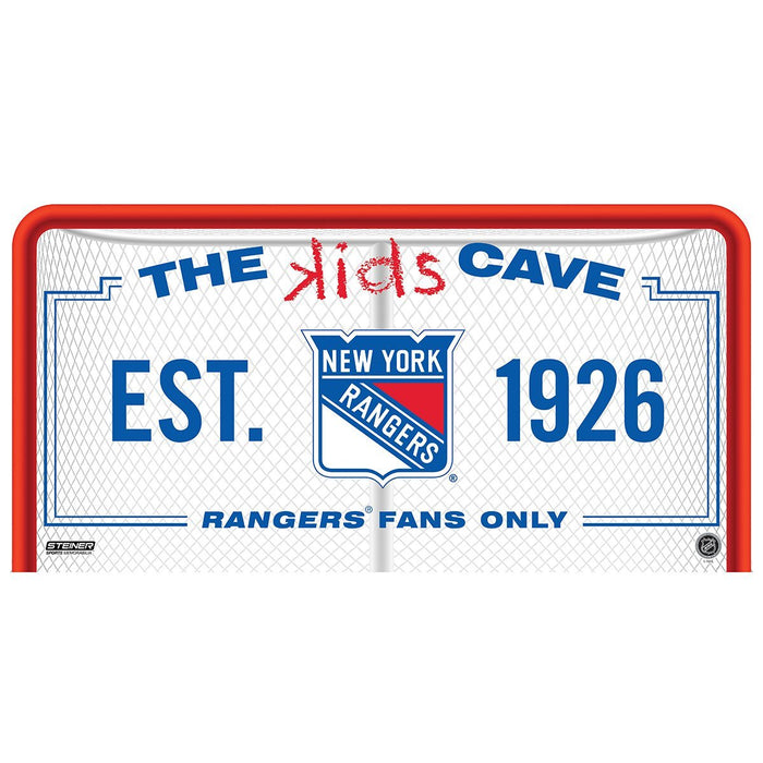 New York Rangers 6x12 Kids Cave Sign
