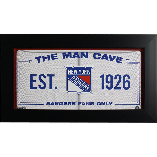 New York Rangers 6x12 Man Cave Sign