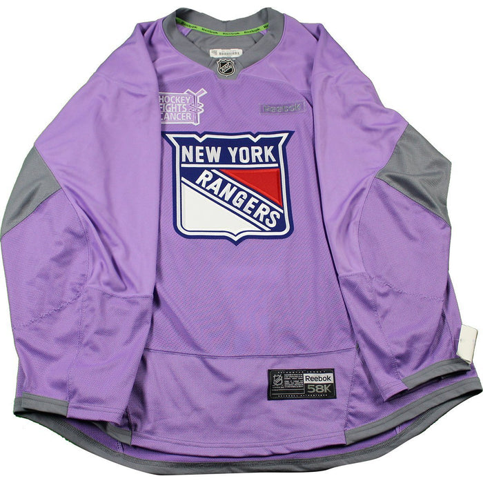 New York Rangers  Hockey Fights Cancer Team Issued Jersey (Size 58+)