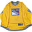 New York Rangers Yellow Used Shield Logo Practice Jersey (Size 58)
