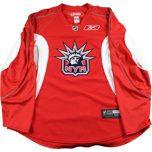 New York Rangers Red Used Liberty Logo Practice Jersey (Size 58+)