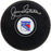 Jean Ratelle Signed New York Rangers Puck