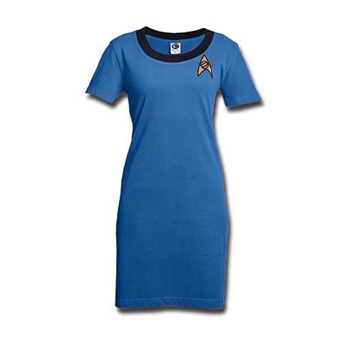 Star Trek TOS Science Medical Female Officer Dress          