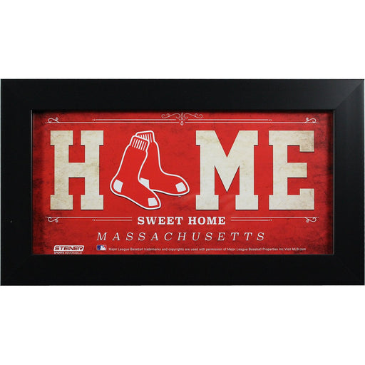 Boston Red Sox 6x12 Home Sweet Home Sign