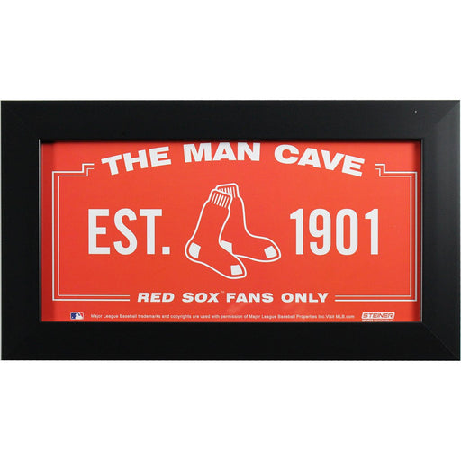 Boston Red Sox 6x12 Man Cave Sign