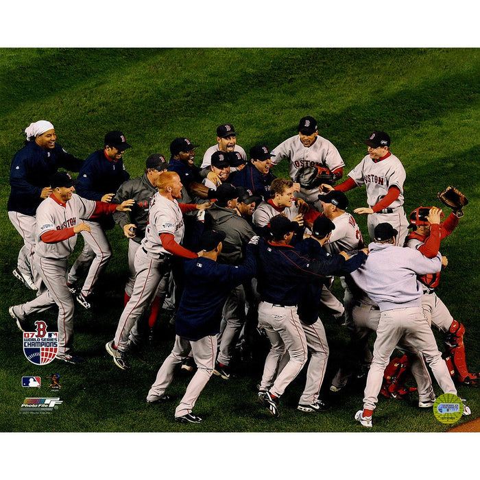 Boston Red Sox 2007 World Series Celebration 16x20 Photo uns