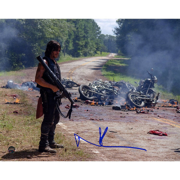 Norman Reedus "Daryl" Signed Walking Dead 8x10 Photo