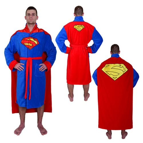 DC Comics Superman Cape Bathrobe                            