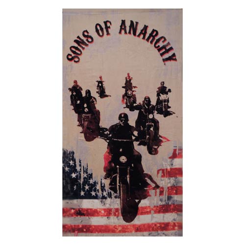 Sons of Anarchy Ride America Cotton Towel                   