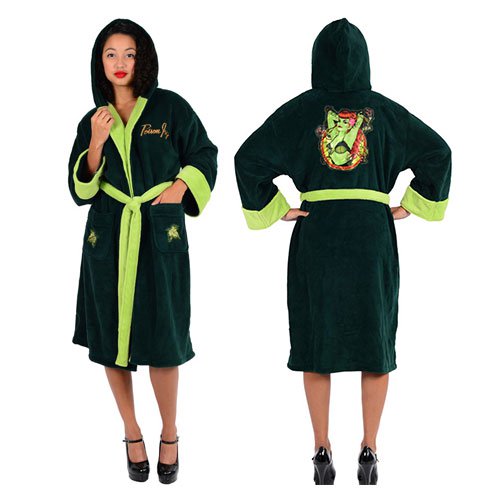 DC Comics Bombshells Poison Ivy Fleece Bathrobe             