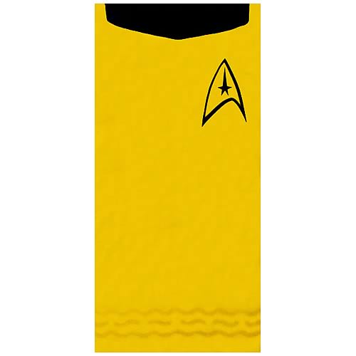 Star Trek Kirk Gold Cotton Beach Towel                      