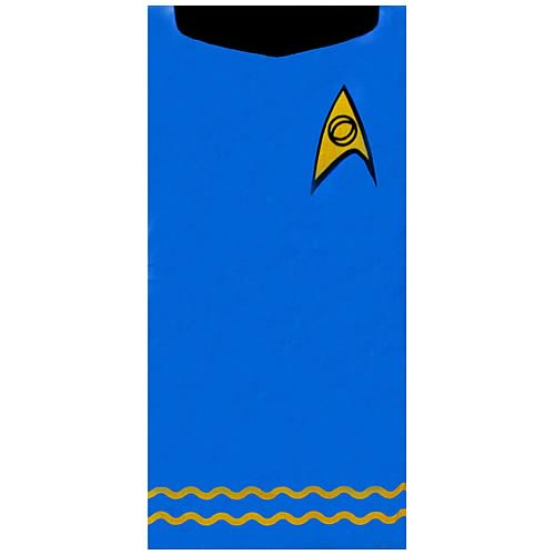 Star Trek Spock Blue Beach Towel                            