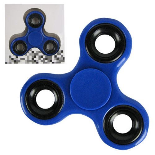 Fidget Spinner Blue 3-Leaf Basic Hand Spinner               