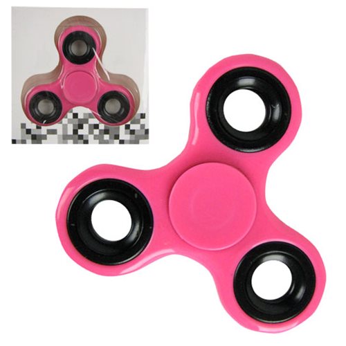 Fidget Spinner Pink 3-Leaf Basic Hand Spinner               