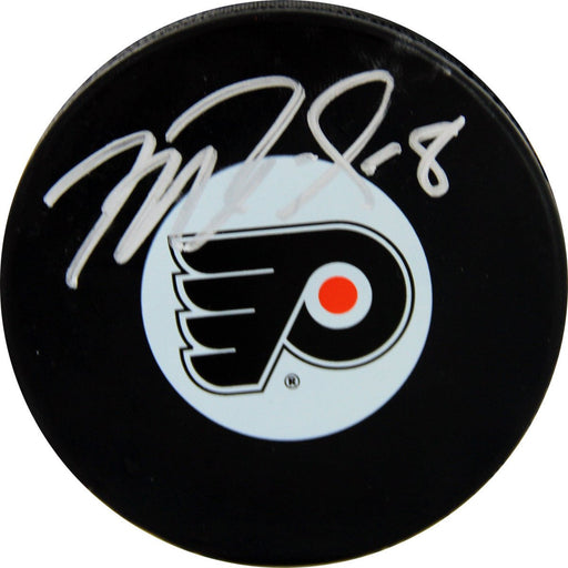 Mike Richards Philadelphia Flyers Autograph Puck