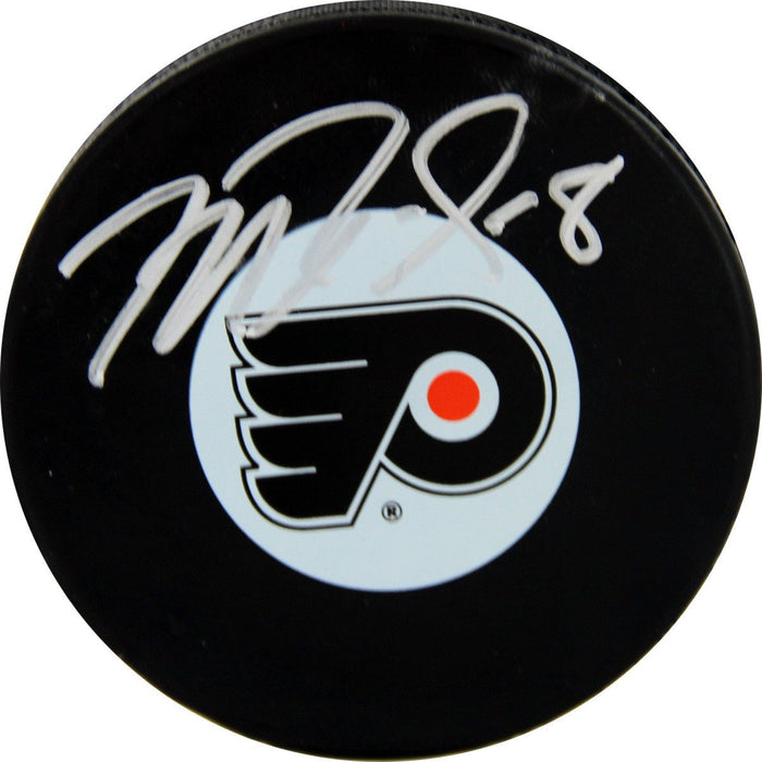 Mike Richards Philadelphia Flyers Autograph Puck