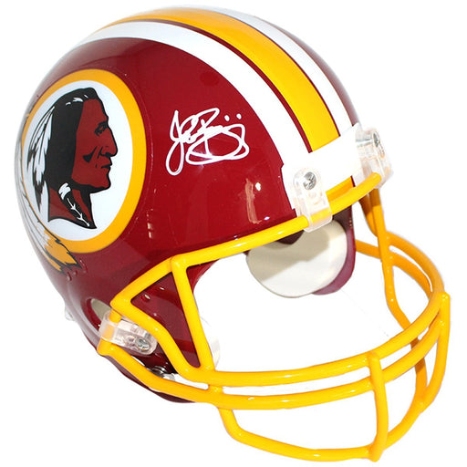 John Riggins Signed Washington Redskins Full Size Replica Helmet