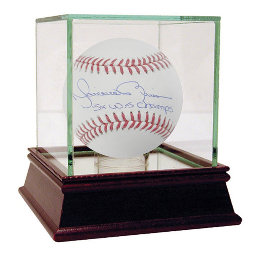 Mariano Rivera Signed Rawlings Official Major League Baseball w/"5x W.S Champs"Insc.