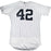 Mariano Rivera Signed New York Yankees Authentic Flex Base Pinstripe Jersey (Signed On Back)