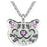 The Big Bang Theory Soft Kitty Crystal Ring Necklace        