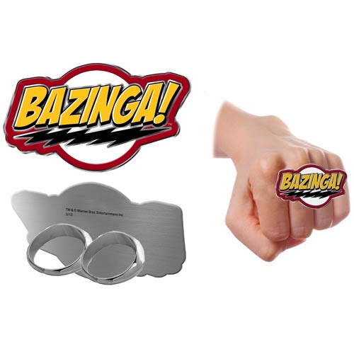 The Big Bang Theory Bazinga! Knuckle Ring                   