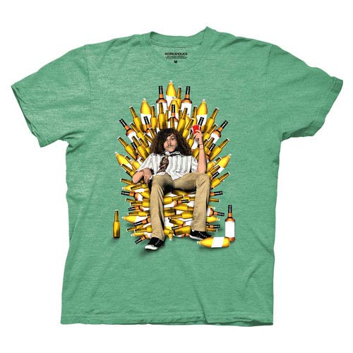 Workaholics Throne of Booze Green T-Shirt                   