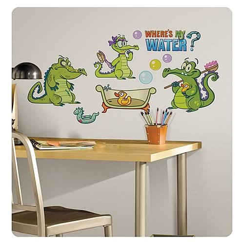 Where's My Water Peel and Stick Wall Decals                 