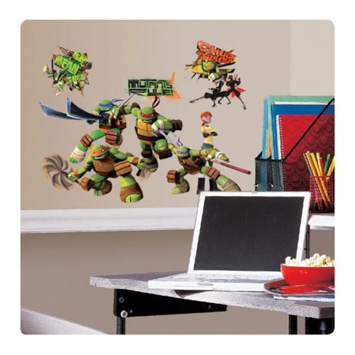 Teenage Mutant Ninja Turtles Peel and Stick Giant Wall Decal