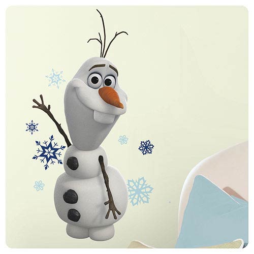 Disney Frozen Olaf The Snowman Peel and Stick Wall Decal    