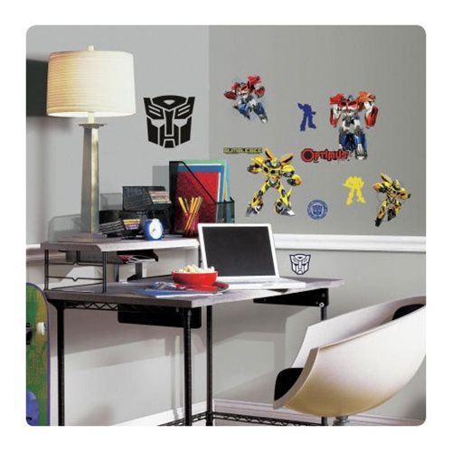 Transformers Autobots Peel and Stick Giant Wall Decals      