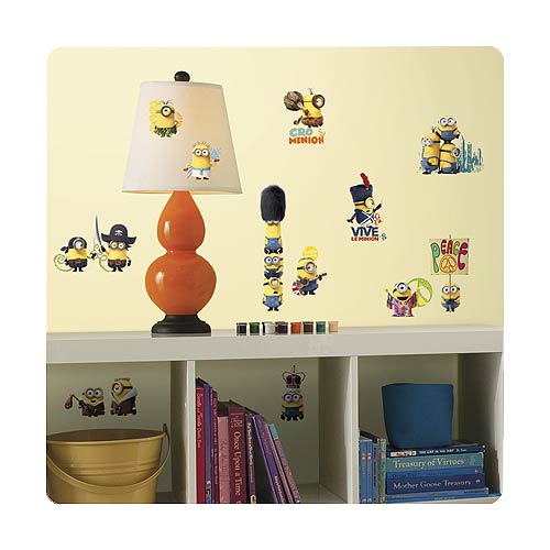 Minions The Movie Peel and Stick Wall Decals                