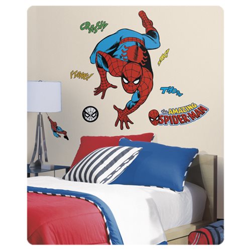 Spider-Man Classic Comic Peel and Stick Wall Decals         