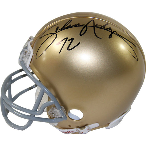 Johnny Rodgers Signed Gold College Football's Best Mini Helmet w/ "'72" Insc.