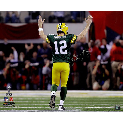 Aaron Rodgers Signed 'Super Bowl XLV TD Celebration' 20x24 Photo (L/E 12)