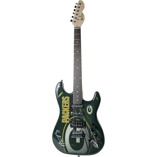 Aaron Rodgers Signed Green Bay Packers Electric Guitar