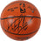 Dennis Rodman Signed I/O Basketball (Commissioner Adam Silver)