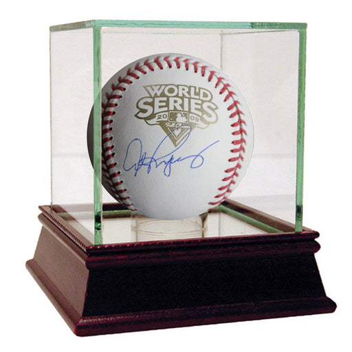 Alex Rodriguez Signed 2009 WS Logo Baseball