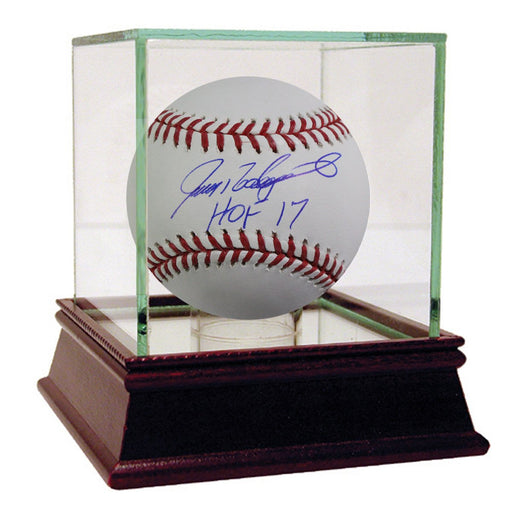 Ivan Rodriguez Signed MLB Baseball / “HOF 17” Insc