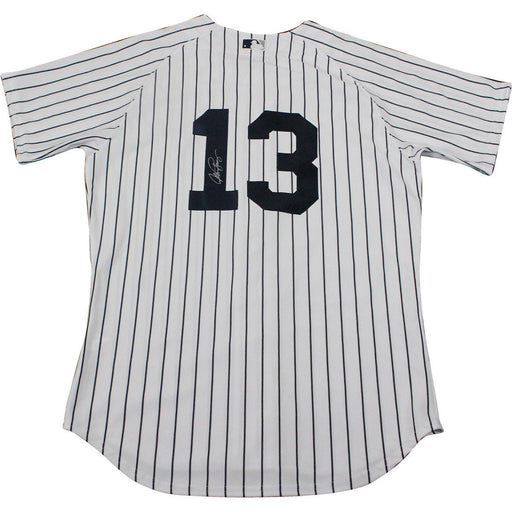 Alex Rodriguez Signed New York Yankees Authentic Home Jersey Signed on Back