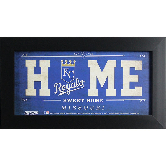 Kansas City Royals 6x12 Home Sweet Home Sign