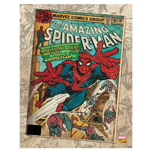 Spider-Man Chameleon Comic Cover Canvas Print               