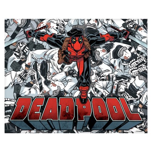 Deadpool Body Pile Canvas Print                             