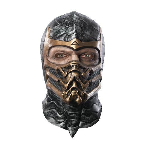 Mortal Kombat Scorpion Deluxe Latex Adult Mask              