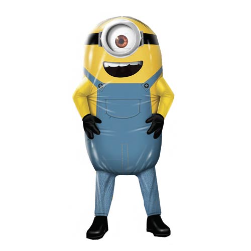 Despicable Me Minion Stuart Deluxe Adult Air-Blown Costume  