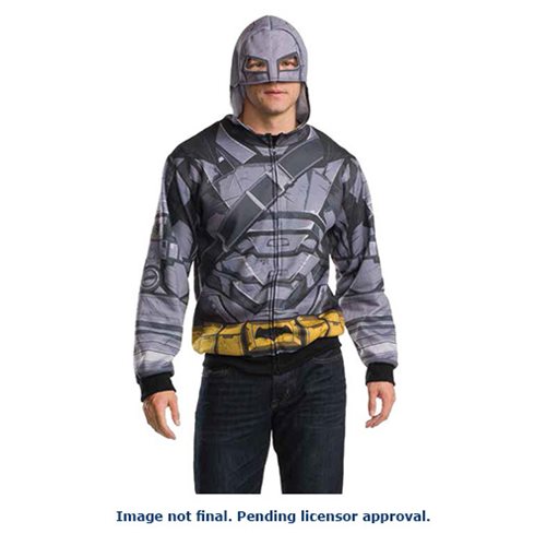 Batman v Superman Armored Batman Hooded Costume             