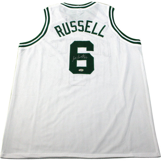 Bill Russell Signed White Boston Celtics Jersey (Hollywood Collectibles Auth)