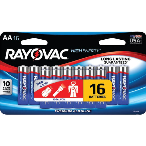 AA ALKALINE BATT 16PK